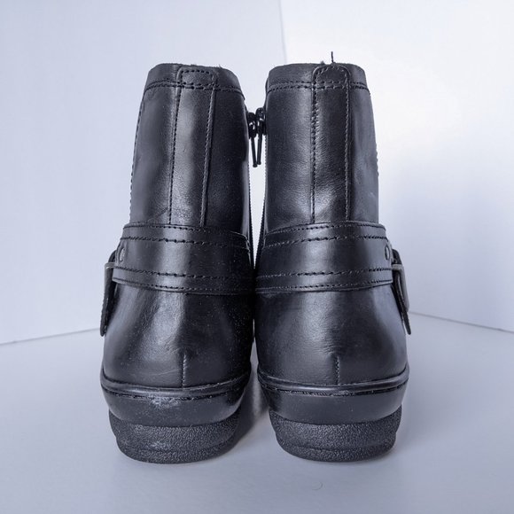 David Tate Art Booties in Black Leather - Picture 6 of 10